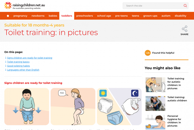 Toilet Training KidsHealth NZ